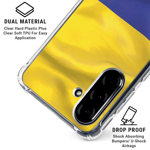 Colombia Flag Galaxy A36 5G Clear Case